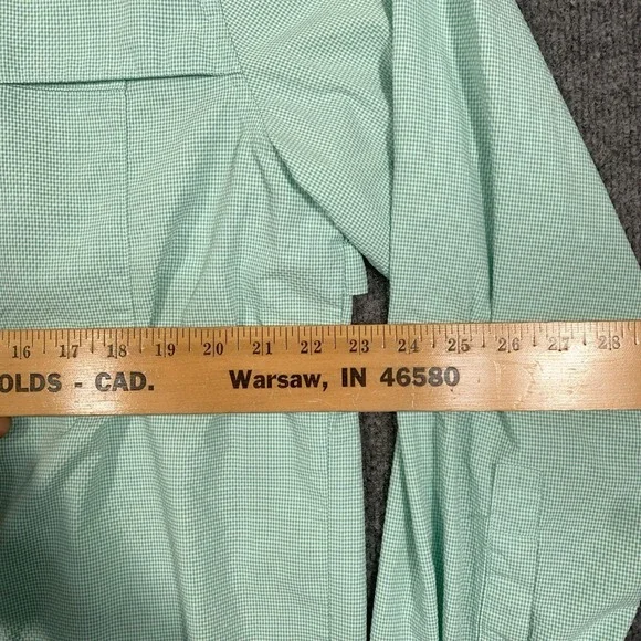 Orvis Shirt Men XL Open Air Caster UPF Vented Fishing Performance Seersucker - Picture 12 of 15